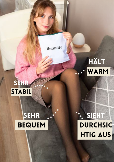 Seidenfleece-Strumpfhose