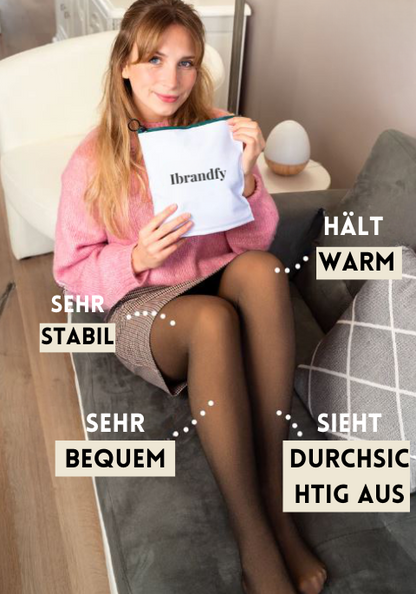 Seidenfleece-Strumpfhose