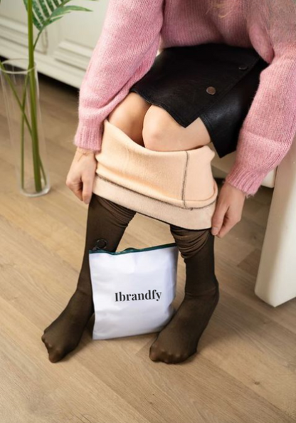 Seidenfleece-Strumpfhose