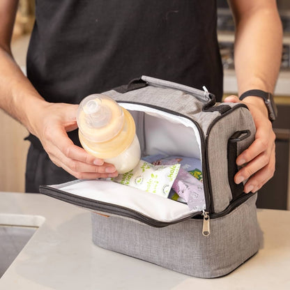 Ibrandfy - Breast Pumping On-the-go Companion Cooler Bag